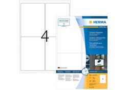 Etiket HERMA 9539 99.1x139mm weerbestendig wit 160stuks
