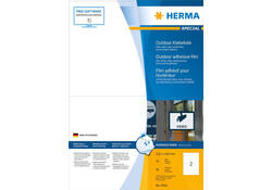 Etiket HERMA 9541 210x148mm weerbestendig wit 80stuks