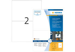 Etiket HERMA 9541 210x148mm weerbestendig wit 80stuks
