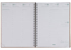 Agenda 2027 Brepols Ecotiming Kazar 7dagen/2pagina's spiraal assorti