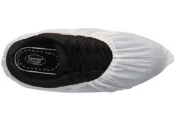 Schoenovertrek CMT 70mu geruwd maat 36-46 CPE wit