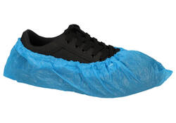 Schoenovertrek CMT 40mu geruwd maat 36-46 CPE blauw