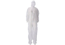 Overall CMT XXL non-woven ritssluiting PP wit