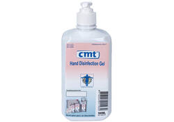Handdesinfectie CMT systeemfles met pomp alcoholgel 500ml