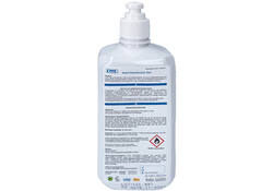 Handdesinfectie CMT systeemfles met pomp alcoholgel 500ml