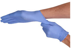 Handschoen CMT S soft nitril violet