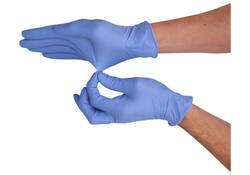 Handschoen CMT S soft nitril violet