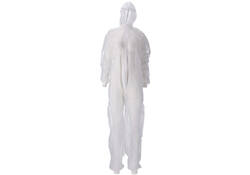 Overall CMT M non-woven ritssluiting PP wit