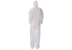 Overall CMT M non-woven ritssluiting PP wit