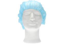 Haarnet CMT bouffant non-woven L 53cm PP blauw