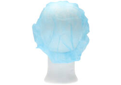 Haarnet CMT bouffant non-woven L 53cm PP blauw