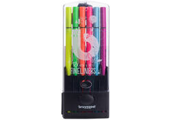 Fineliner Bruynzeel set á 12 kleuren assorti