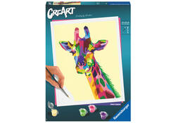 Schilderen op nummers CreArt Giraf