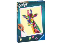 Schilderen op nummers CreArt Giraf