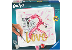 Schilderen op nummers CreArt Love