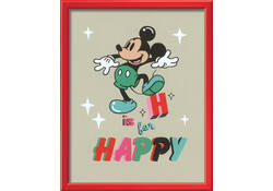 Schilderen op nummers CreArt H is voor Happy