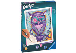 Schilderen op nummers CreArt Dreaming Owl
