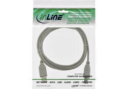 Kabel InLine USB-A USB-B 2.0 M 1.8 meter beige