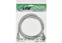 Kabel InLine Cat.5e U UTP 5 meter grijs