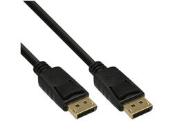 Kabel inLine displayport 4K60HZ M-M 3 meter zwart