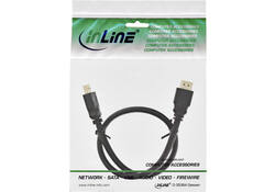 Kabel inLine HDMI 1080P M-M 3 meter zwart