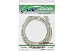 Kabel Inline USB-A 2.0 M-M 2 meter beige
