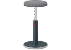 Actieve zit-sta kruk Leitz Ergo Cosy grijs