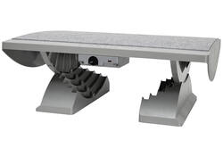 Voetensteun MAULpro verwarmd en ergonomisch 45x39cm TUV GS gecertificeerd