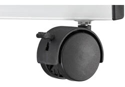 Mobiele tafel MAUL 37,5 x 39,0cm hoogte 64-100cm tot 20kg geremd
