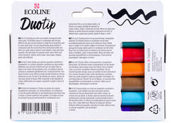 Duotip marker Ecoline basis set 12 kleuren