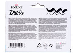 Duotip marker Ecoline urban landscape set 6 kleuren