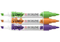 Ecoline Duotip marker secundair set 3 kleuren