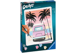 Schilderen op nummers CreArt Beach life