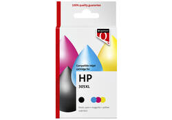 Inktcartridge Quantore alternatief tbv HP 305XL zwart + kleur