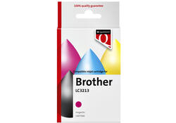 Inktcartridge Quantore alternatief tbv Brother LC3213 rood