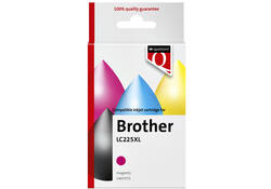 Inktcartridge Quantore alternatief tbv Brother LC225XL rood