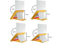 Laptopstandaard Leitz Ergo Cosy geel