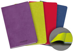 Notitieboek Aurora Capri A5 192blz lijn 80gr assorti