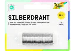 Zilverdraad Folia 0.3mmx80m