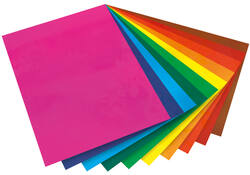 Raamfolie Folia 23x33cm 10 vel 10 kleuren