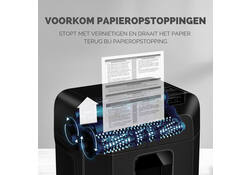 Papiervernietiger Fellowes Automax 80M snippers 4x12mm