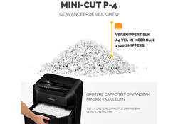 Papiervernietiger Fellowes Automax 80M snippers 4x12mm