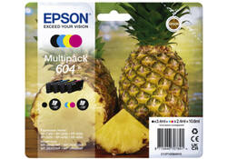 Inktcartridge Epson 604 T10G46 zwart + 3 kleuren