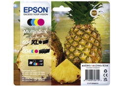 Inktcartridge Epson 604XL/604 T10H94 zwart + 3 kleuren