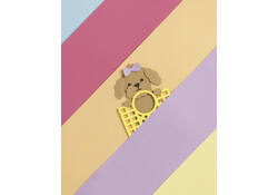 Fotokarton Folia 2-zijdig 50x70cm 300gr nr20 rood
