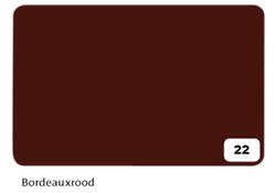 Fotokarton Folia 2-zijdig 50x70cm 300gr nr22 bordeaux rood
