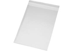 Cellofaanzak Creativ Company 17.3x12.3cm 25 micron met plakstrip 200 stuks