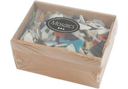 Mozaïek Creativ Company grootte 8-20mm dikte 2-3mm 2kg assorti