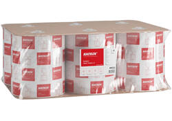 Handdoekrol Katrin 2-laags wit large 200mx209mm
