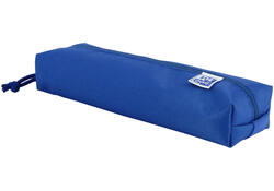 Pennenetui Oxford rechthoek blauw